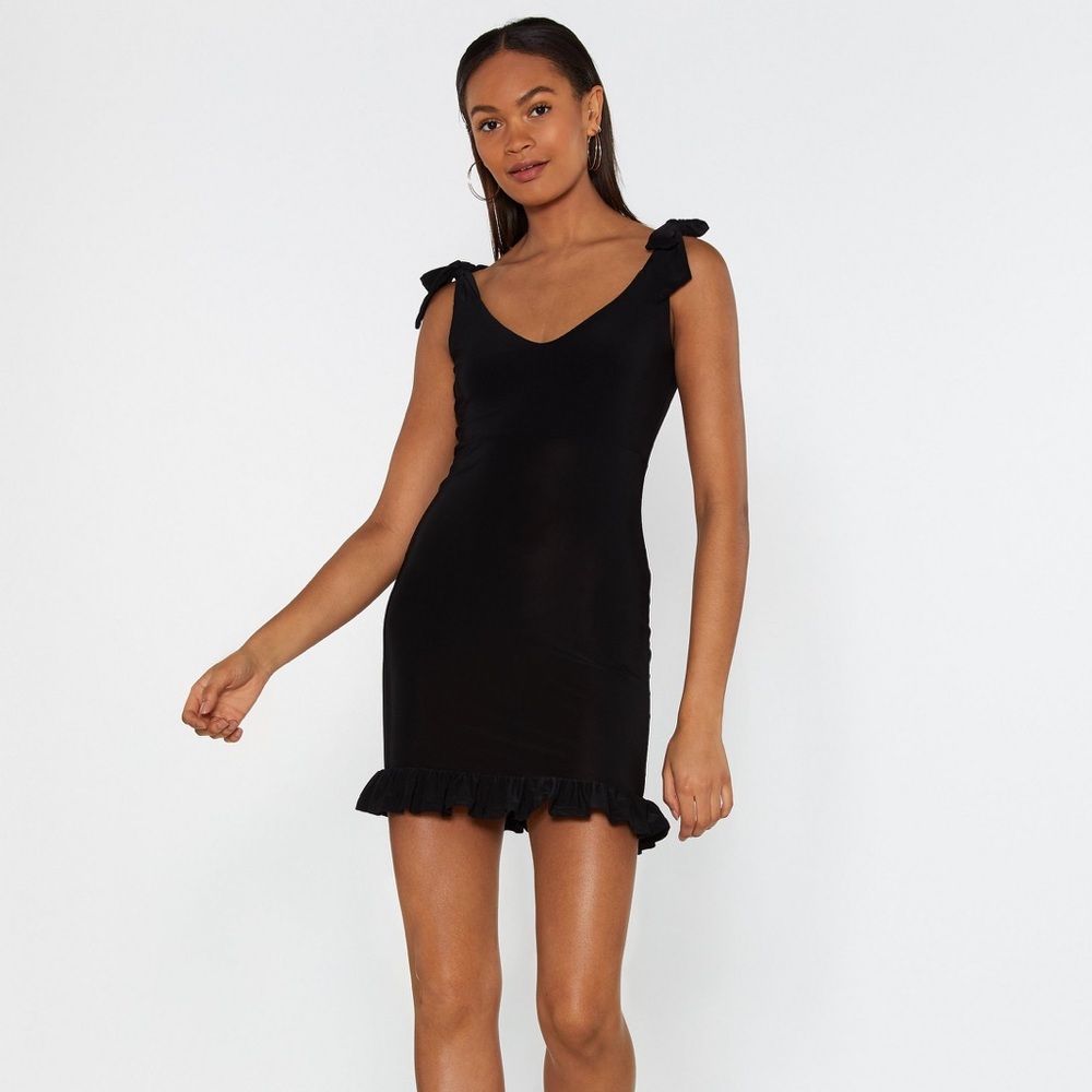 NastyGal Ruffle Mini Dress